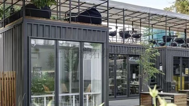集装箱改造的咖啡店